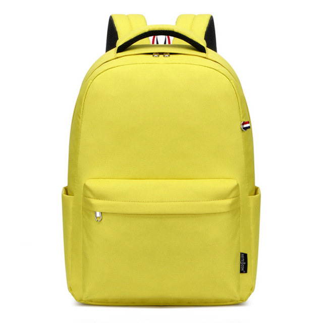 ManZhong Latest Simple Solid Color Ladies Oxford Backpack Bag School Bags