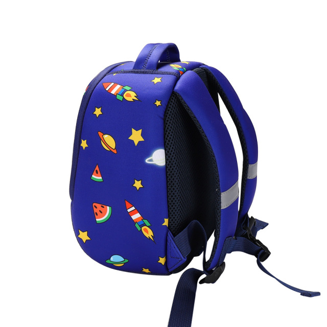 New Fashion High Capacity Cute Fruit Neoprene Children Backpack Bags