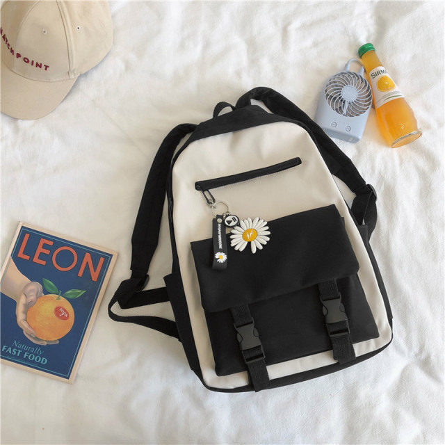 New 2021 Korean Daisy High School Backpack Brands for Teenagers