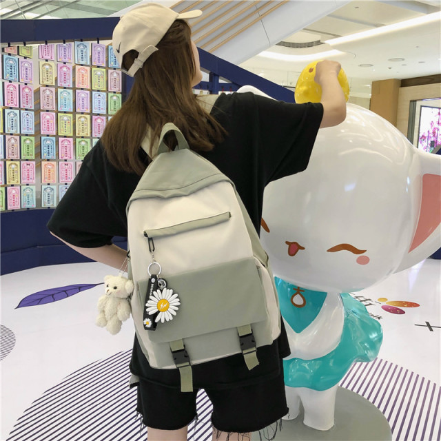 New 2021 Korean Daisy High School Backpack Brands for Teenagers