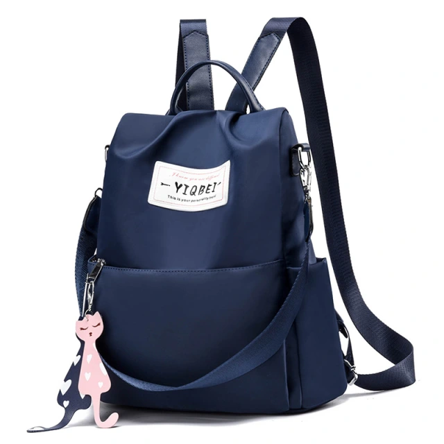 2021 Stylish Simple Oxford Anti-theft Backpack Women Multifunctional Sling Bag