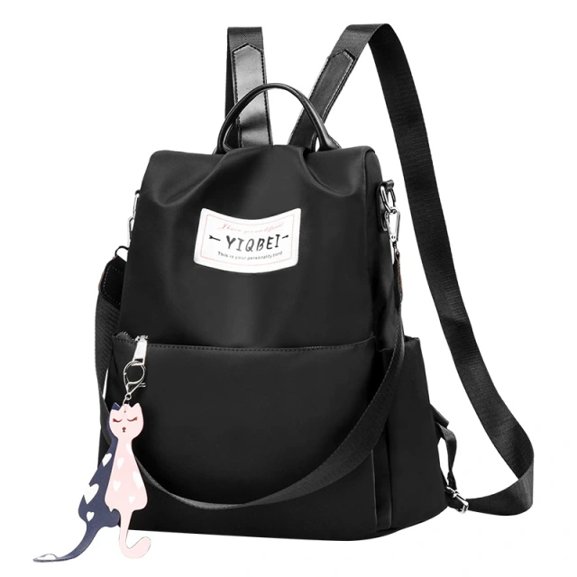 2021 Stylish Simple Oxford Anti-theft Backpack Women Multifunctional Sling Bag