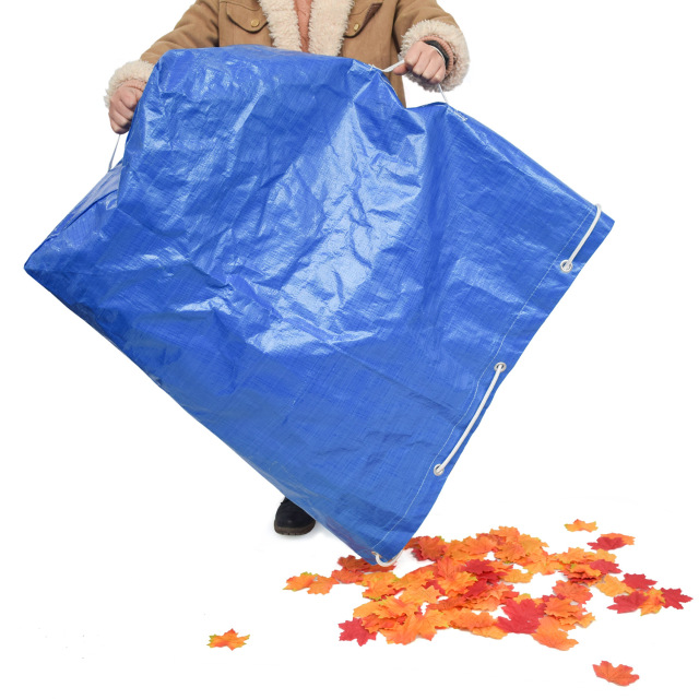 Reusable High Quality Blue Garden Waste Bag Square Garbage Bags