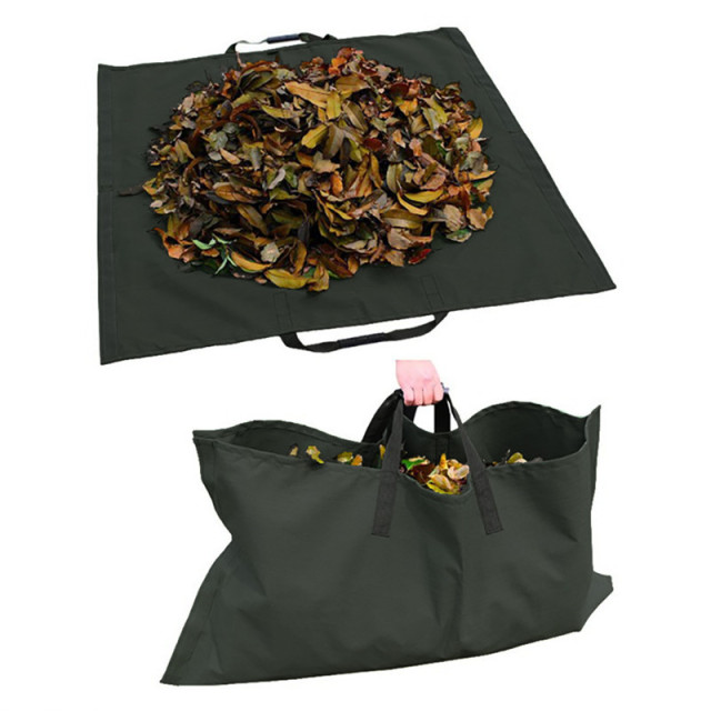 OEM Outdoor Durable Folding 600D Leaf Bags Clean Up Garden Farm Trash Bag Holder