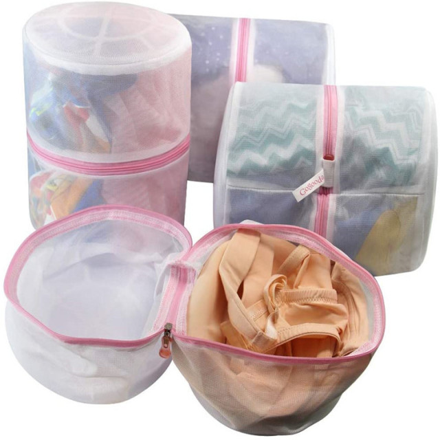 Amazon Hot Selling Polyester Water Soluble Laundry Bag Mesh Wash Bags Custom Logo for Laundry