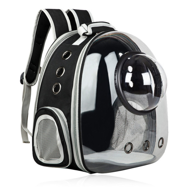 Transparent Bubble Recycled Outdoor Travel Space Capsule Astronaut Breathable Dog Cat Pet Carrier Backpack