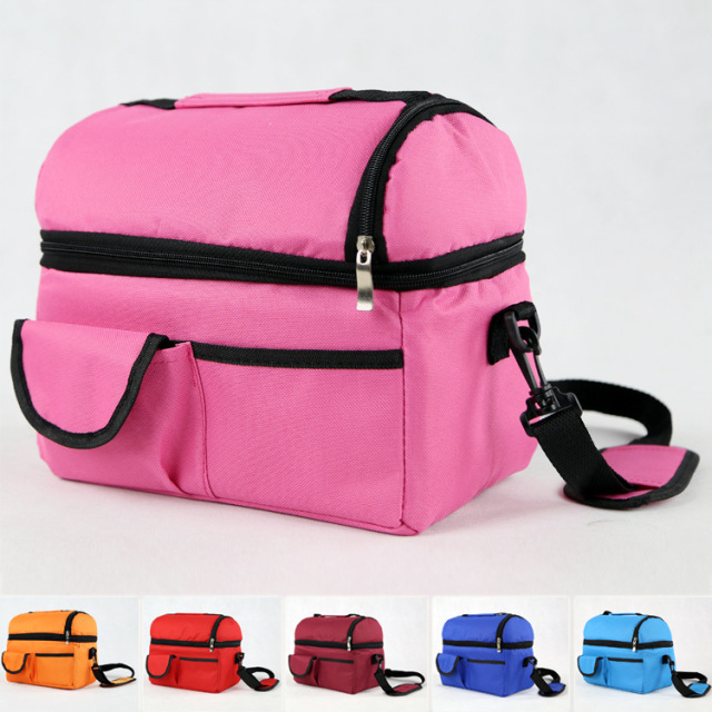 Wholesale Large Size Oxford Heat Preservation Cooler Lunch Bags Picnic Bag 4 Person for Ladies