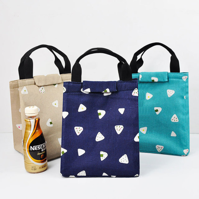 Wholesale Cheap Eco Friendly Cute Ladies Fashion Lunch Bag Food Thermal Tote Bags