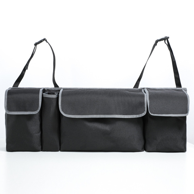 Custom Foldable High Quality Oxford Travel Car Seat Back Storage Bag with LOGO
