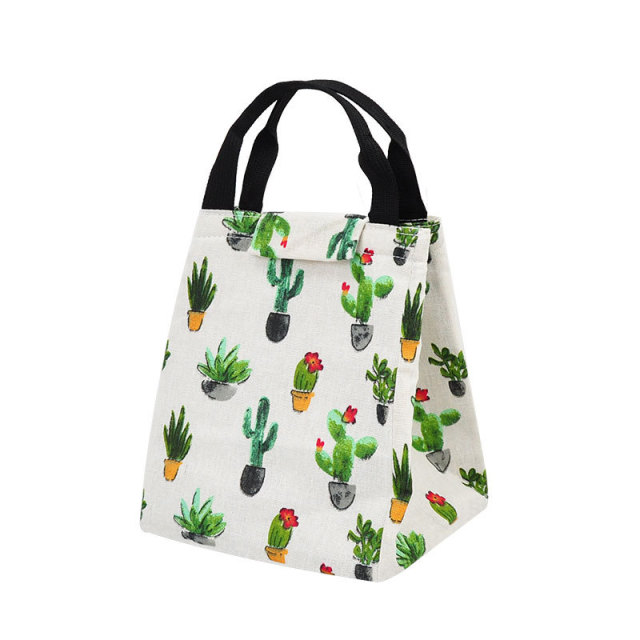 Wholesale Cheap Eco Friendly Cute Ladies Fashion Lunch Bag Food Thermal Tote Bags