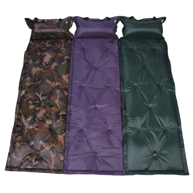 Factory Direct Sale Outdoor Travel Self Inflating Air Camping Mat Wholesale