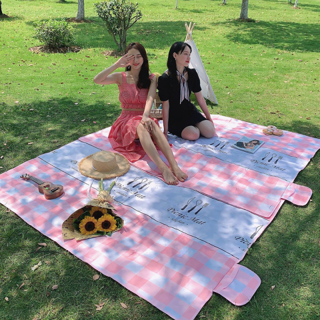 Portable Waterproof Foldable Thick Oxford Baby Creeping Mat Picnic Blanket Mat