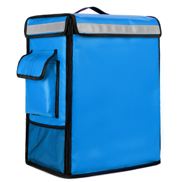 ManZhong 42L High Quality 500D Oxford Collapsible Waterproof Delivery Food Warmer Cooler Bag Backpack