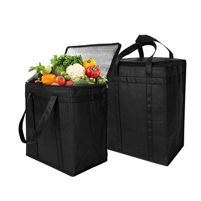 Custom Large Capacity Utility Non-woven Bike Delivery Cooler Bag
