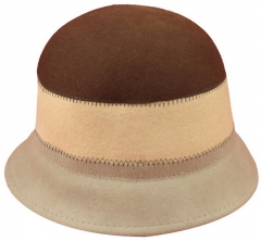 100% Wool Felt Cloche