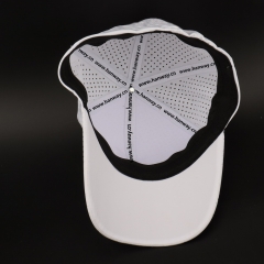 laser cut drilled hole waterproof fitted cap