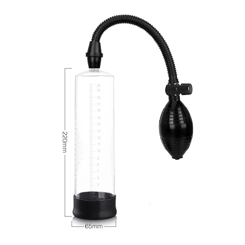 Classic Male Pump with Easy Grip Bulb - Plastic - Beginners Friendly