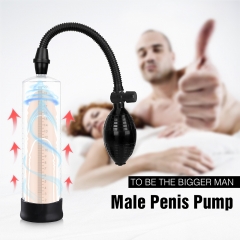 Classic Male Pump with Easy Grip Bulb - Plastic - Beginners Friendly