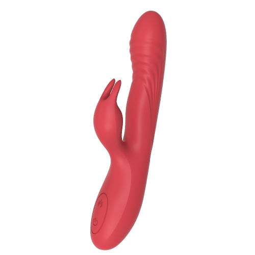 Rabbit Vibrators Clitoris G-Spot Stimulators - 10 Vibrations with Heating Function for Women - Waterproof Rechargeable Quiet Private Adult Sex Toy