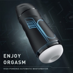 Automatic Male Masturbators Cup with 3 Suction&Vibration,Male Masturbator Stroker Men’s Sex Toys,Electric Pocket Pussy 3D Textured for Men Masturbation