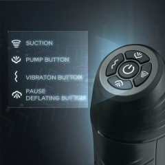 Automatic Male Masturbators Cup with 3 Suction&Vibration,Male Masturbator Stroker Men’s Sex Toys,Electric Pocket Pussy 3D Textured for Men Masturbation