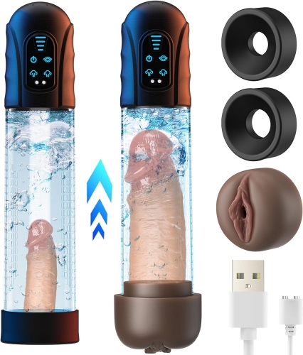 Waterproof Automatic Penis Enlarger Extend Pump
