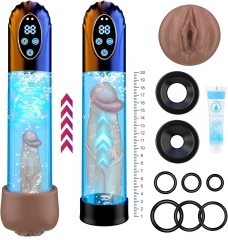 Adult Toys Penis Enlargement Extend Vacuum Pumps Air Pressure Device with 6 Suction