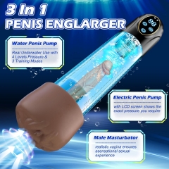 Adult Toys Penis Enlargement Extend Vacuum Pumps Air Pressure Device with 6 Suction