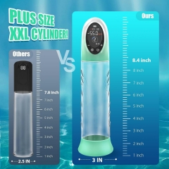 Penis Pump Male Sex Toys LED Display Waterproof Penis Extenders