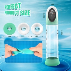 Penis Pump Male Sex Toys LED Display Waterproof Penis Extenders