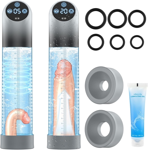 Waterproof Penis Pump Automatic Penis Enlarger