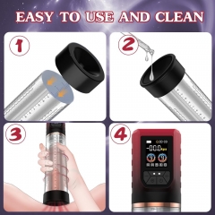 Waterproof Penis Enlarger With LED Display