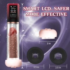 Waterproof Penis Enlarger With LED Display