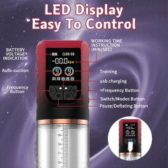 Waterproof Penis Enlarger With LED Display