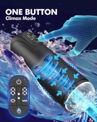 Automatic Sucking and Vibrating Male Masturbator Waterproof