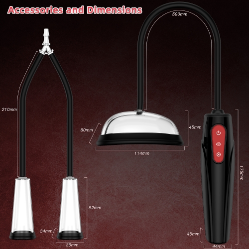 Changeable Muti-function Vacuum Pump,Nipple and Pussies play toys for women, water proof, powerful suction mode