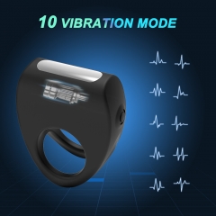 Waterproof Silicone vibrating Ring