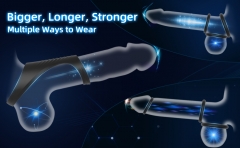 Silicon penis enhancement & rings