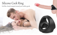Stretchy Silicone Support Ring – Comfortable Fit for Men | Reusable & Body-Safe
