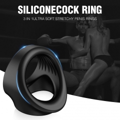 Stretchy Silicone Support Ring – Comfortable Fit for Men | Reusable & Body-Safe