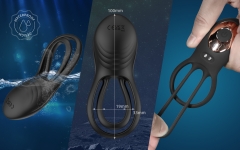 Remote control vibrating rings