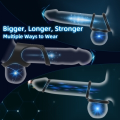 Silicon penis enhancement & rings