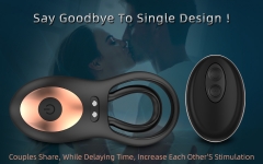 Remote control vibrating rings