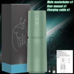 Waterproof Automatic Male Masturbator Sex Toys for Men - Adult Toy Male Sex Toys with 10 Vibration & 10 Suction Modes, Pocket Pussy Sex Machine
