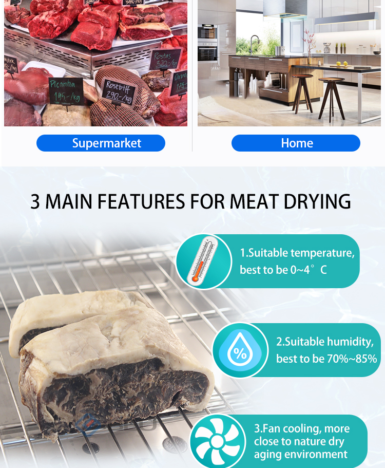 dry ager fridge,dry ager refrigerator,dry age steak in fridge,dry aging