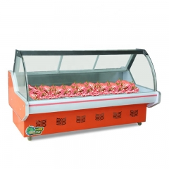 Glass Door Cooked Food Deli Display Cooler/Meat Daily Display Service Counter/Deil Refrigerator