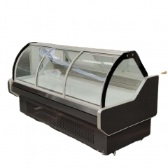Fresh Meat Chiller Deli Food Display Cabinet Open Meat Chiller
