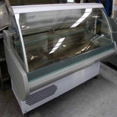 Fresh Meat Open Display Fridge Seafood Display Freezer Supermarket Open Type Display Chiller