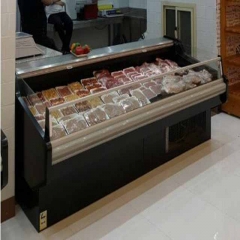 Supermarket Island Freezer Refrigeration Equipment Frozen Food Island Chiller