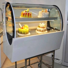 Commercial Cake Fridge Counter Top Showcase Cake Freezer Cake Display Temperature Refrigerator